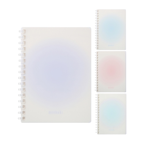 Spiral notebook A6 meeboki (4 colours)
