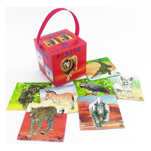 Pexeso in box Akim - Safari