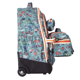 Cestovný kufor na kolieskach 60L (3-dielny set) MILAN séria Sports (3)