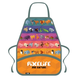 Zástera na výtvarnú výchovu JUNIOR S8 - Pixelife Zoo Edition