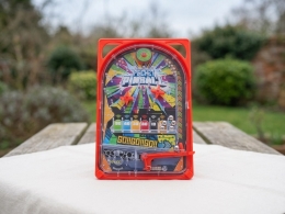 2asstd color 18x11cm plastic pinball game in OTB (1)