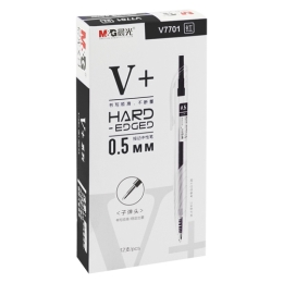Pero gélové M&G V+ 0,5 mm - čierna náplň
