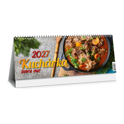 Table calendar Cook - Bon Appetit 2027