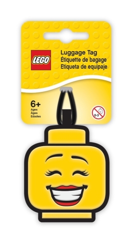 LEGO Iconic Luggage tag - girl's head