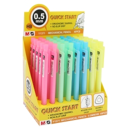M&G Quick Start Micropencil / Brush, HB/0.5 mm, mix of colors (1)
