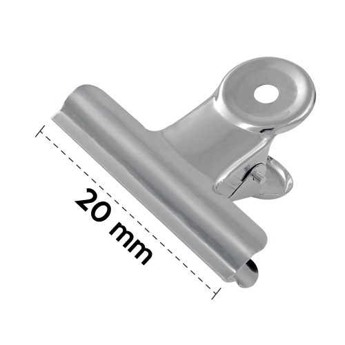 Klip pružinový - kovový Foska 20 mm