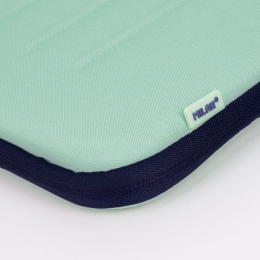 Semi-rigid laptop case 1918 series, green 14"