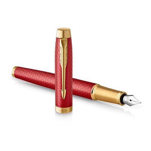 Fountain pen PARKER IM Premium Red GT -F-