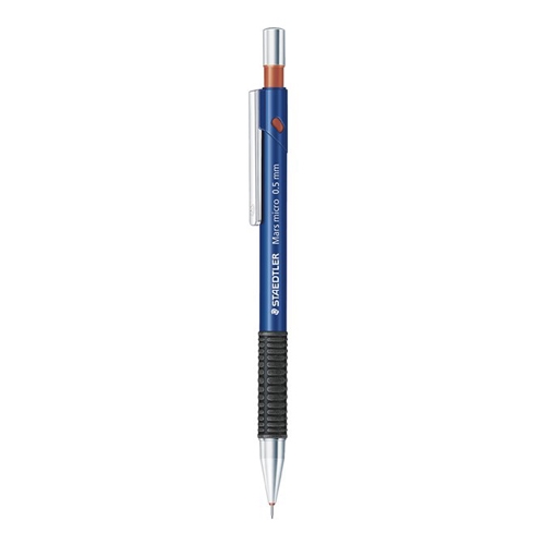 STAEDTLER "Mars micro" micropencil / brush, B, 0.5 mm, blue