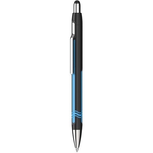 Guľôčkové pero SCHNEIDER Epsilon 0,7 mm, black-cyan