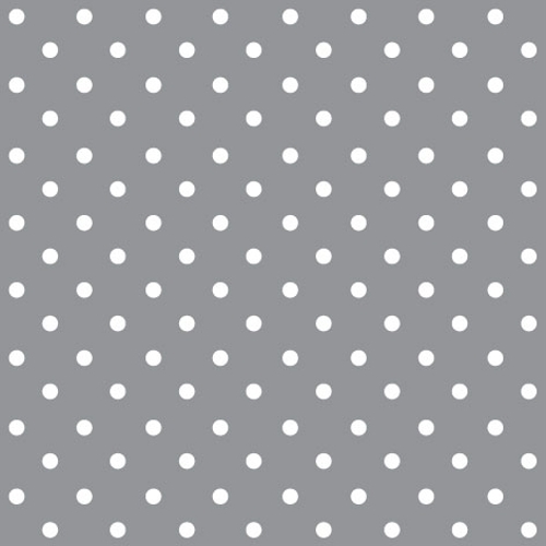 Obrúsky PAW L 33x33cm Dots Grey