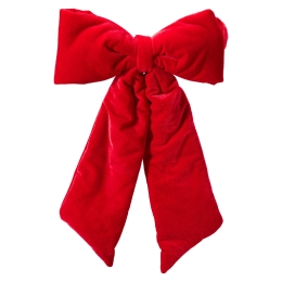 Decorative Bow, 50x34 cm, Red