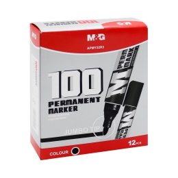 Permanent marker M&G 100 economical - black (1)