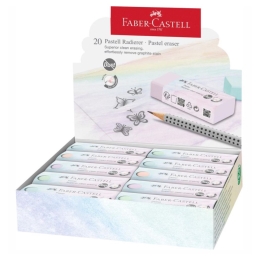 Guma Faber-Castell bezprašná (4 farby)