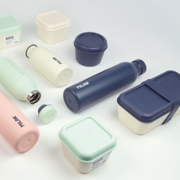 Box na desiatu MILAN 0,75 l Blue (1)