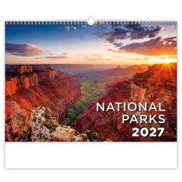 Nástenný kalendár 2027 National Parks