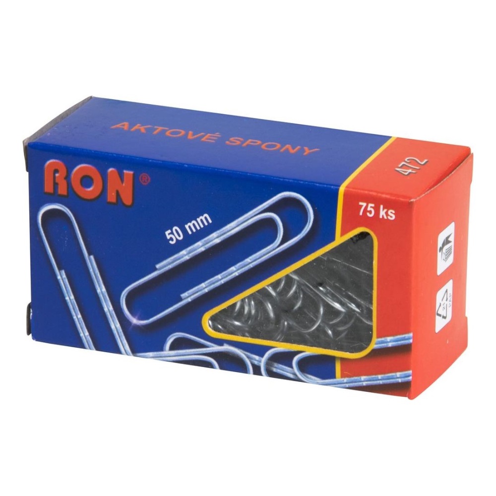 Spony kancelárske 50 mm RON 472 (75 ks)