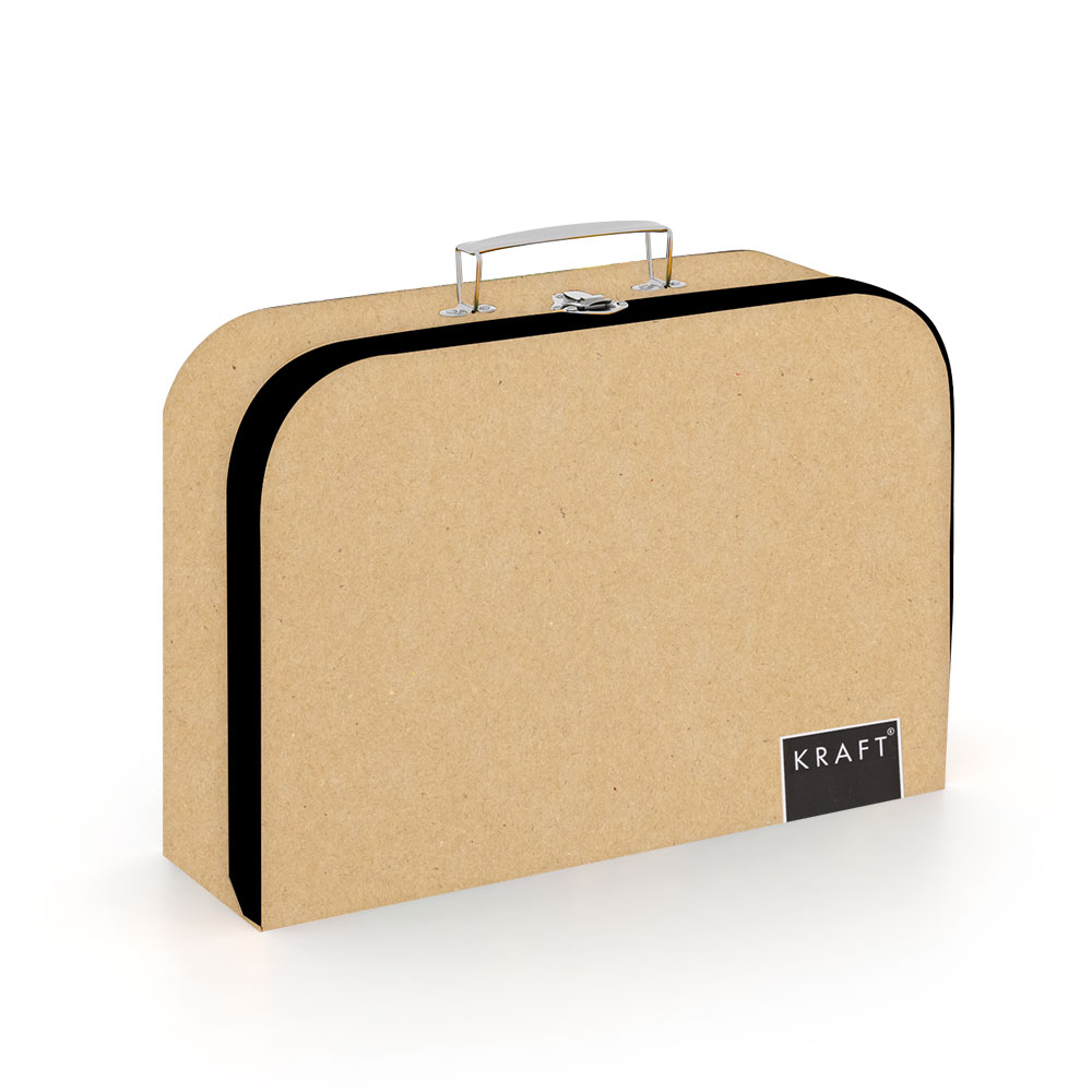 Kufrík lamino 34 cm Kraft nature