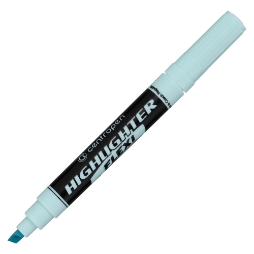 Zvýrazňovač CENTROPEN 8542 FLEXI PASTEL - modrý
