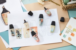 Zvýrazňovač - STABILO BOSS MINI Naturevibes - bahenná zelená (3)