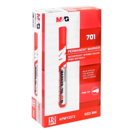 Permanent marker M&G 701/8566 red (1)
