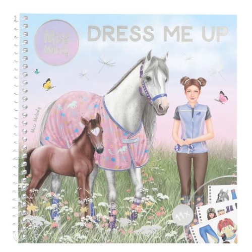 Kreatívny zošit Top Model Dress Me Up + samolepky