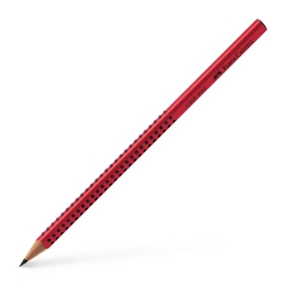 Pencil Faber-Castell Grip 2001 2=B red