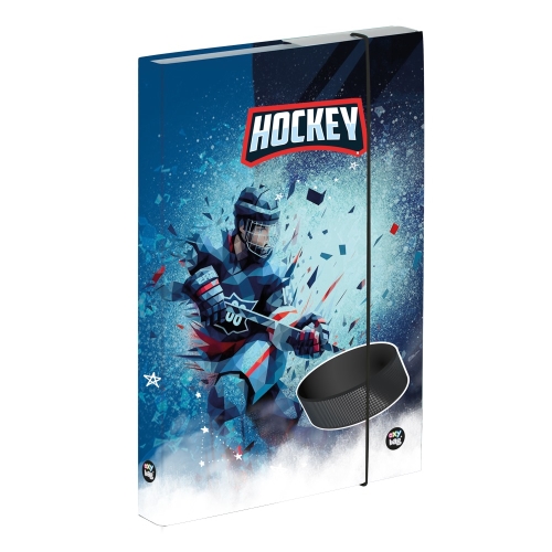 A4 notebook box Hockey