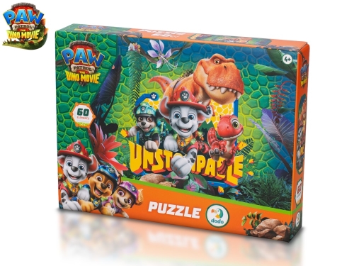 Paw Patrol: The Dino Movie puzzle 32x23cm 60dielikov v krabičke