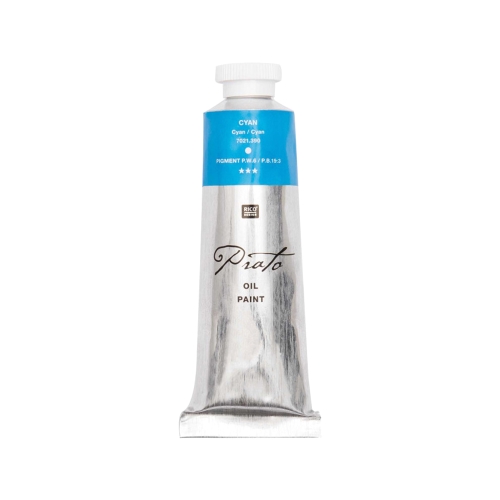 RI oil paint Prato 60 ml, Cyan