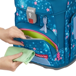 CLOUD school bag for first-graders - 5-piece set, Step by Step Mermaid Lola, certificate (11)