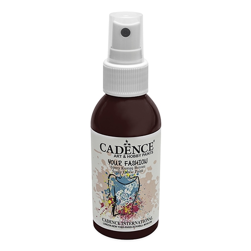 Textile spray paint Cadence, burgundy, 100ml