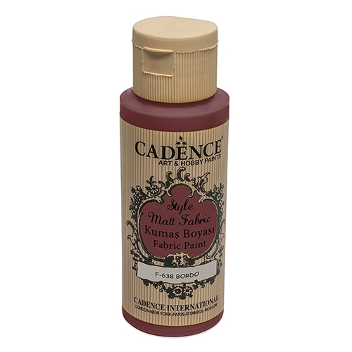 Textilná farba Cadence, Matt, vínová, 59 ml