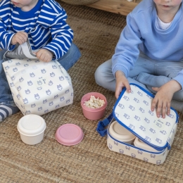 Isothermal food bag MILAN 460 (3.9 L) + 3x snack box - beige (4)