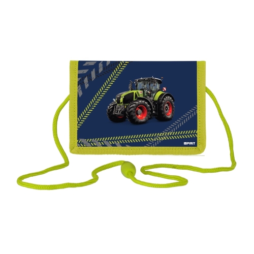 Detská peňaženka so šnúrkou - Traktor