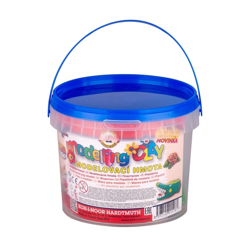 Modelovacia hmota KOH-I-NOOR 8 farieb vo vedierku 700g