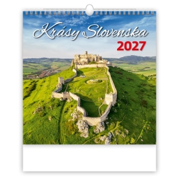 2027 Wall Calendar: The Beauty of Slovakia