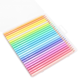 M&G So Many Cats Square Crayons - Set of 24 colors (1)