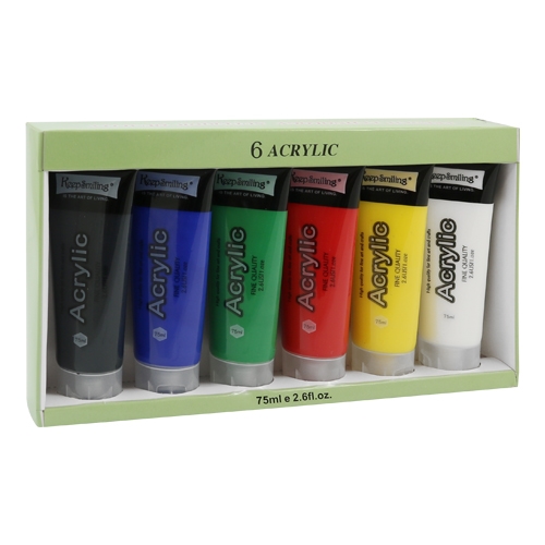 Acrylic paints 6 pcs x 75 ml