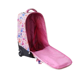 Cestovný kufor na kolieskach 60L (3-dielny set) MILAN séria Flowicorn (5)