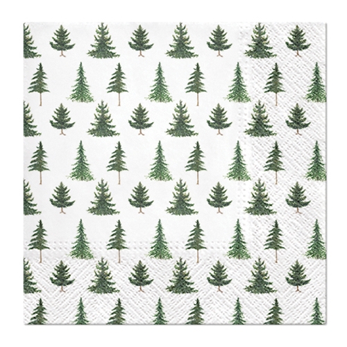 Obrúsky PAW L 33x33cm Conifer Forest