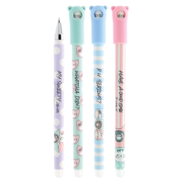 Display SET M&G iErase Fun gel/rubber pen (192 pcs) blue refill (5)