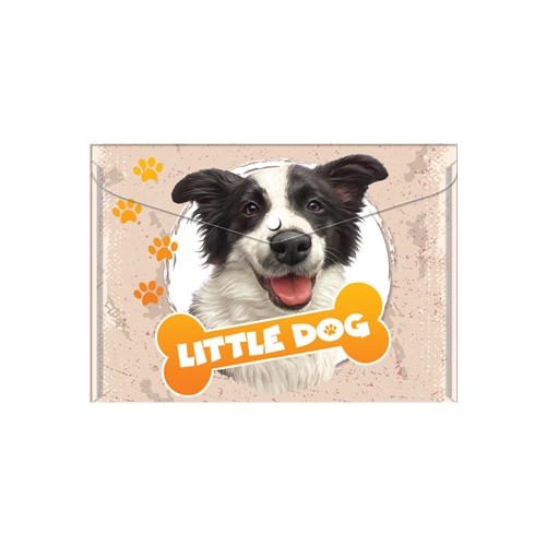 Obal PP s patentkou A5, Little Dog