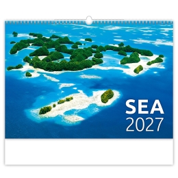 Nástenný kalendár 2027 Sea