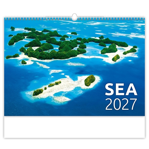 Nástenný kalendár 2027 Sea