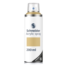Acrylic spray Schneider Paint-It 030 - gold