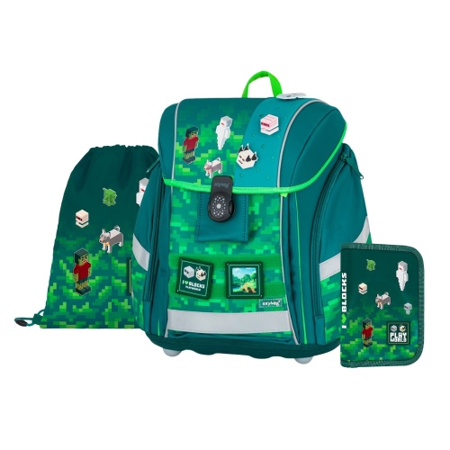 School bag (3-piece set) PREMIUM LIGHT - Playworld