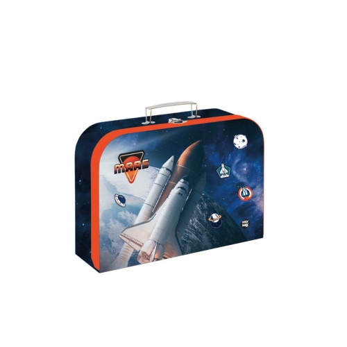 Children's laminated briefcase 34 cm - Space