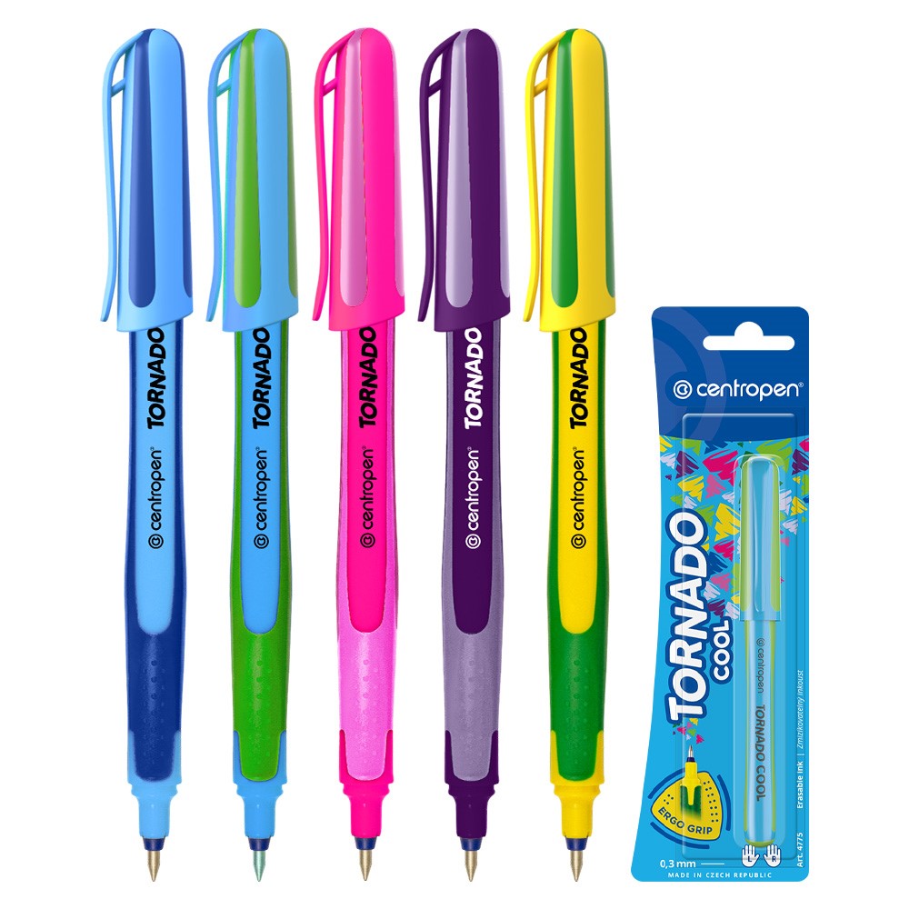 Ballpoint pen CENTROPEN 4775 Tornado Cool, blister