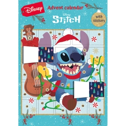 Adventný kalendár so samolepkami Lilo & Stitch